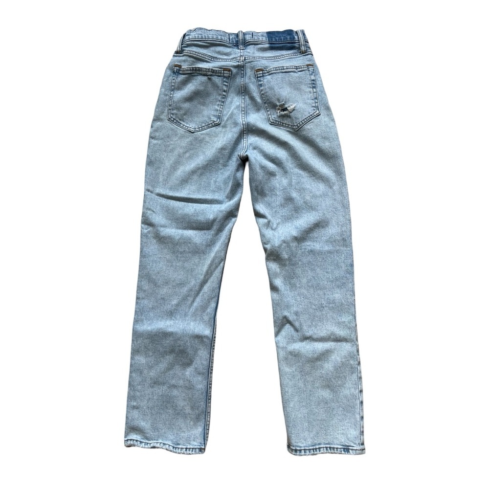 Abercrombie & Fitch The Ankle Straight Ultra High Rise Jeans 26 2R | Curve Love - Picture 2 of 6